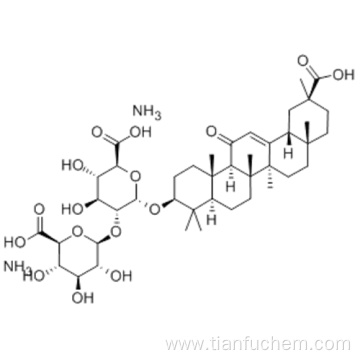 a-D-Glucopyranosiduronic acid,( 57191529,3b,20b)-20-carboxy-11-oxo-30-norolean-12-en-3-yl 2-O-b-D-glucopyranuronosyl-, ammoniumsalt (1:1) CAS 53956-04-0